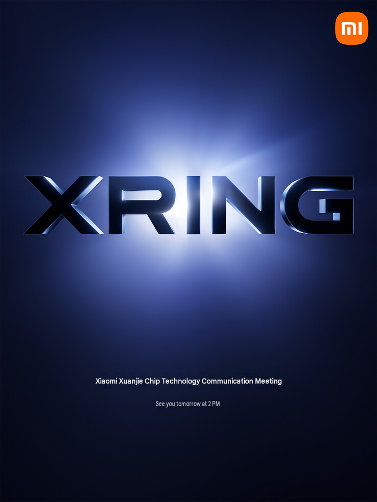 Image d'annonce pour le prochain événement en direct consacré au Xiaomi Xring