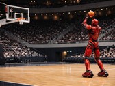 Toyota a dévoilé CUE7, la dernière génération de son robot de basket-ball, conçu pour effectuer des tirs jusqu'à 25 mètres.