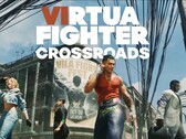 Illustration promotionnelle pour Virtua Fighter Crossroads