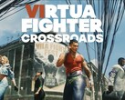 Illustration promotionnelle pour Virtua Fighter Crossroads