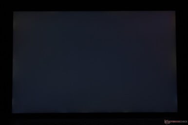 Légère décoloration inégale du rétroéclairage