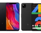 Pour cette ROM personnalisée, le Xiaomi Mi 8 devra s'habiller comme un Google Pixel 4a. (Source de l'image : Xiaomi/Google - édité)