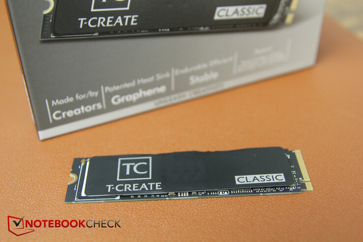 TeamGroup T-Create Classic PCIe Gen 4 SSD en revue