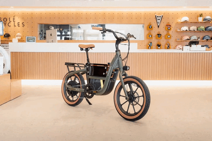 Le vélo électrique Segway Muxi est équipé d'un moteur à moyeu arrière de 750 W