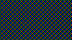 Structure des sous-pixels du panneau pliable
