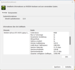 Informations sur le système Nvidia