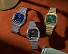 La Casio AQ-240E-2A2, l'AQ-240E-1A, l'AQ-240EG-3A (de gauche à droite)