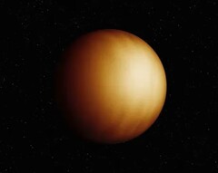 Représentation artistique de l'exoplanète WASP-18b (Source : NASA)