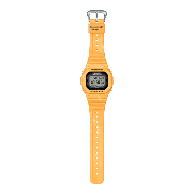 La montre Casio G-Shock x Surfrider Foundation Japan G-5600SFJ-9. (Source de l'image : Casio)