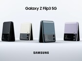 Samsung devrait dévoiler le Galaxy Z Flip 3 le 3 août. (Image source : LetsGoDigital)