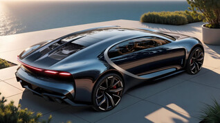 Visualisation de l'hypercar électrique de luxe de Dreame (Image source : Dreame)