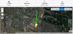 GPS Xiaomi Redmi 5 Plus : vue générale, deuxième essai.