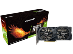 La Nvidia GeForce RTX 3060 8 GB est maintenant officielle (image via Manli)