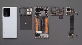 Démontage du Mi Mix 4. (Image source : Zahar Mobile Review)