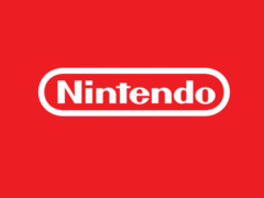 Le logo actuel de Nintendo sur fond rouge (source d&#039;image : Nintendo)
