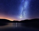 La Voie lactée vue du lac des Pises dans le parc national des Cévennes. (Source de l'image : GUILLAUME BONNEFONT / MAXPPP)