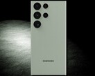 Les options de couleurs présumées du Samsung Galaxy S23 Ultra sont sous les projecteurs. (Image source : TechnizoConcept &amp; Unsplash - édité)