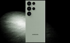 Les options de couleurs présumées du Samsung Galaxy S23 Ultra sont sous les projecteurs. (Image source : TechnizoConcept &amp;amp; Unsplash - édité)