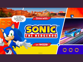 Illustration promotionnelle de l'assistant vocal Sonic dans Waze (source d'image : Waze)