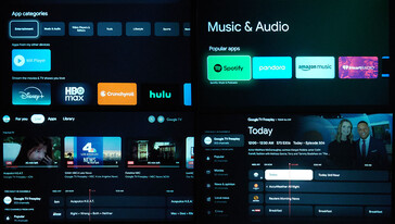 La boutique Google TV propose de nombreuses chaînes et applications gratuites de télévision en direct. (Source de l'image : Notebookcheck)