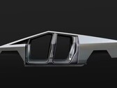 La carrosserie en acier inoxydable du Cybertruck est à l'origine de sa forme (image : Tesla)