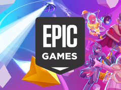 Le dernier jeu mobile d'Epic Games remet au goût du jour le style de jeu classique d'Asteroids. (Source de l'image : Epic Games & Graham Of Legend - édité)