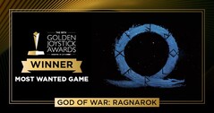 Dieu de la guerre : Ragnarok. (Source de l'image : @GoldenJoysticks)