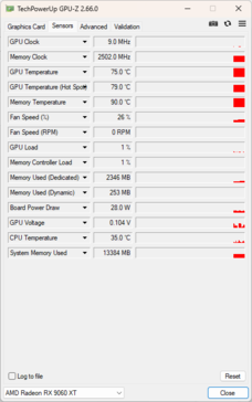 GPU-Z : AMD Radeon RX 9060 XT
