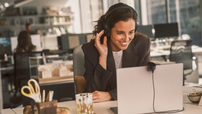 L'oreillette Jabra Evolve3 85. (Source de l'image : Jabra)