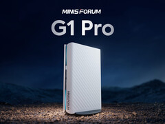 Les Minisforum G1 et G1 Pro sont visuellement identiques. (Source de l&#039;image : Minisforum)