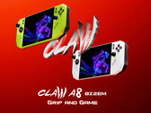 MSI propose le Claw A8 en deux couleurs au lancement. (Source de l'image : MSI)