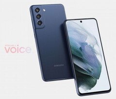 La Galaxy S21 FE adoptera la même formule à succès que la Galaxy S20 FE de l'année dernière. (Image : @OnLeaks)