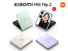 Le Mix Flip 2 devrait être très performant dans son boîtier compact. (Source de l'image : Xiaomi)