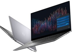 En test : le Dell Precision 5750 P92F. Modèle de test fourni par Dell.