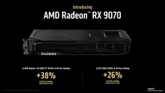 AMD Radeon RX 9070. (Source de l'image : AMD)