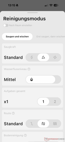 Modes de nettoyage