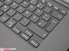 L'organisation du clavier du XPS 15 et du XPS 13 sont très similaires.