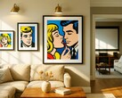 Fraimic est conçu pour s'intégrer parfaitement aux impressions d'art. (Source de l'image : Fraimic)