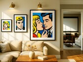Fraimic est conçu pour s'intégrer parfaitement aux impressions d'art. (Source de l'image : Fraimic)