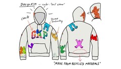 Gap a développé des NFTs basés sur l&#039;art du hoodie pour mieux se connecter avec les clients du monde numérique moderne. (Image : Gap)