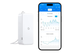 Le Goveelife Smart Thermo-Hygrometer 2s Lite a été lancé en Amérique du Nord. (Source de l'image : Govee)