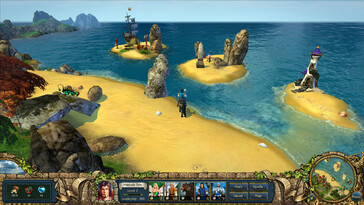 Photo : une capture d'écran du jeu King's Bounty : The Legend.