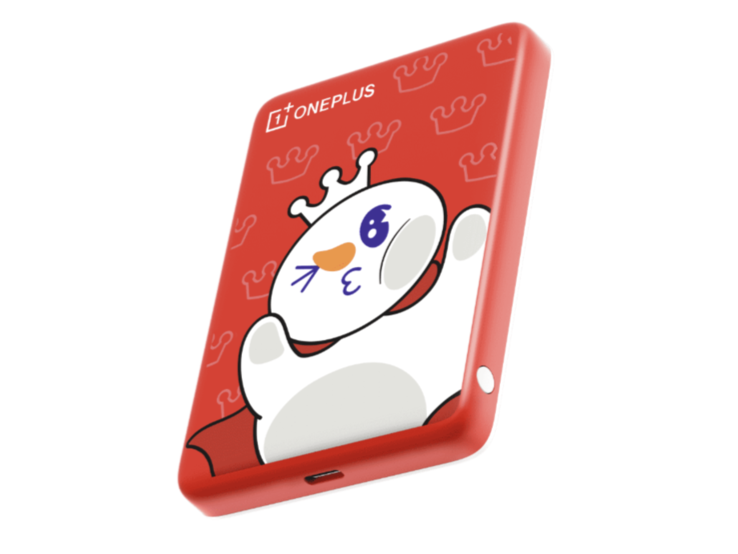 Le OnePlus Magnetic Energy Card Air Snow King Edition Sweet Red. (Source de l'image : Oppo Mall)
