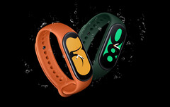 Le Xiaomi Smart Band 7 est arrivé en Europe avec plusieurs options de bracelet. (Image source : Xiaomi)
