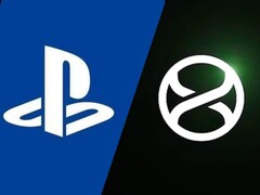 Les logos « Project Helix » de la PlayStation et de la Xbox, côte à côte