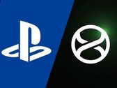 Les logos « Project Helix » de la PlayStation et de la Xbox, côte à côte