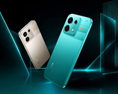 Le Realme P4s sera disponible en gris ou en turquoise.