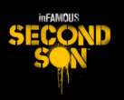 Le logo du dernier titre de la franchise Infamous (Infamous : Second Son) par Sucker Punch (source d'image : PlayStation YT)