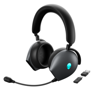 Casque de jeu sans fil Alienware Tri-Mode (image via Dell)