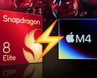 Le Snapdragon 8 Elite Gen 2 pourrait détrôner l'iPad Pro M4 en termes de performances à cœur unique, grâce à l'adoption de l'Armv9-A. (Source de l'image : Apple, Qualcomm, édité)